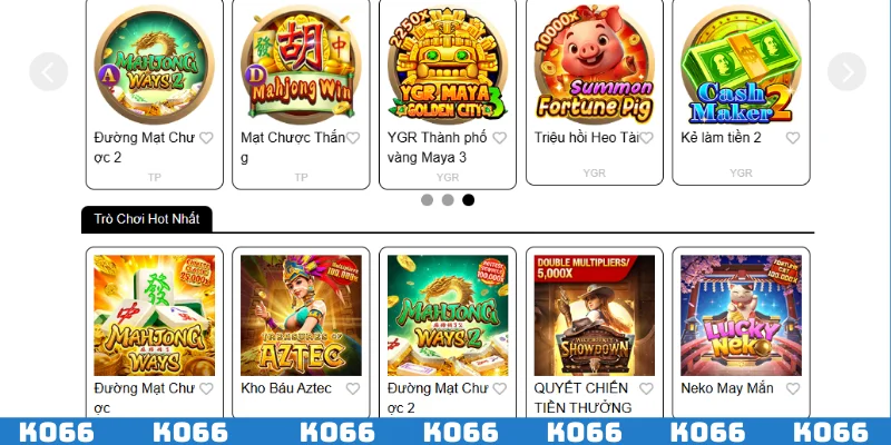 Hệ thống trò chơi game nổ hũ bậc nhất đang chờ đón