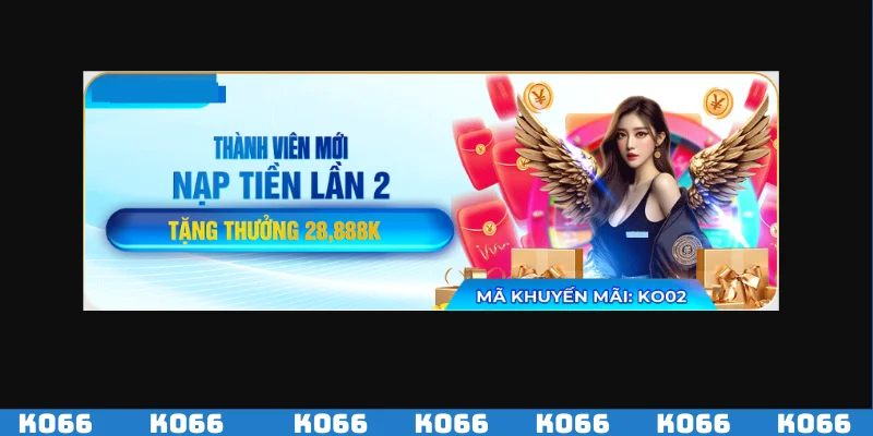 Khuyến mãi chào đón tân binh sau khi hoàn tất tạo tài khoản