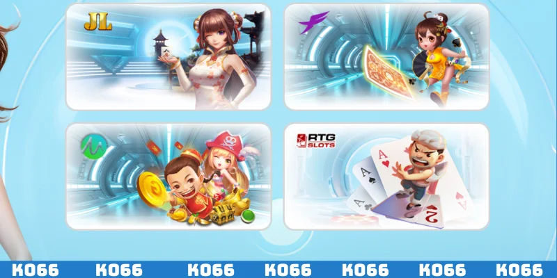 Lựa chọn mục game bài KO66 ngay trên giao diện để giải trí
