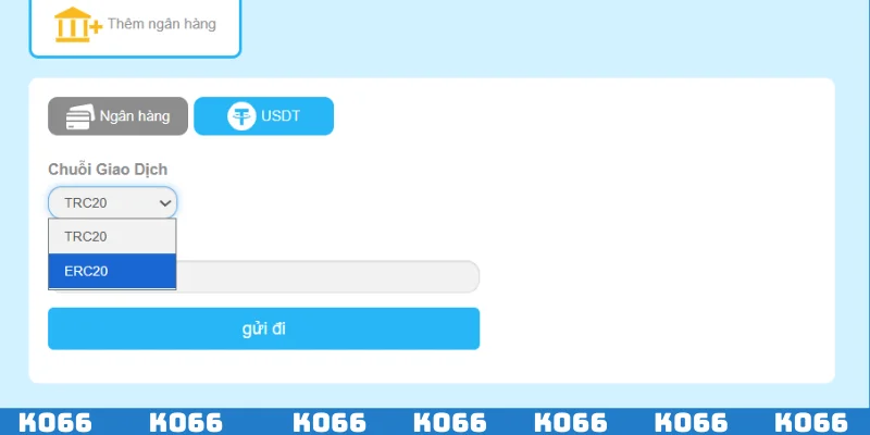 Thông tin không chính xác sẽ bị từ chối giao dịch