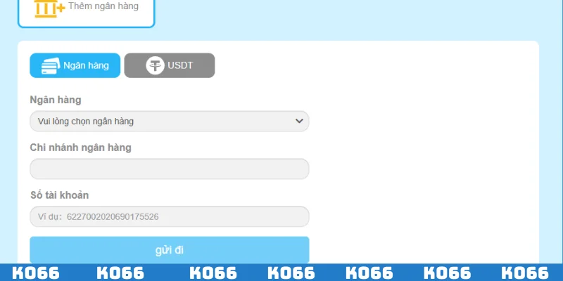 Thực hiện rút tiền theo chỉ dẫn mới nhất từ nhà cái uy tín